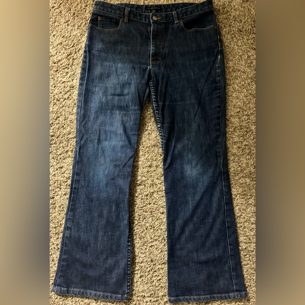 Banana Republic Dark Blue Flare Jeans
